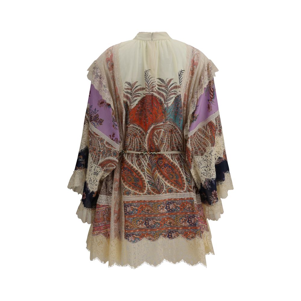 Zimmermann Rhiannon kurzes Kleid