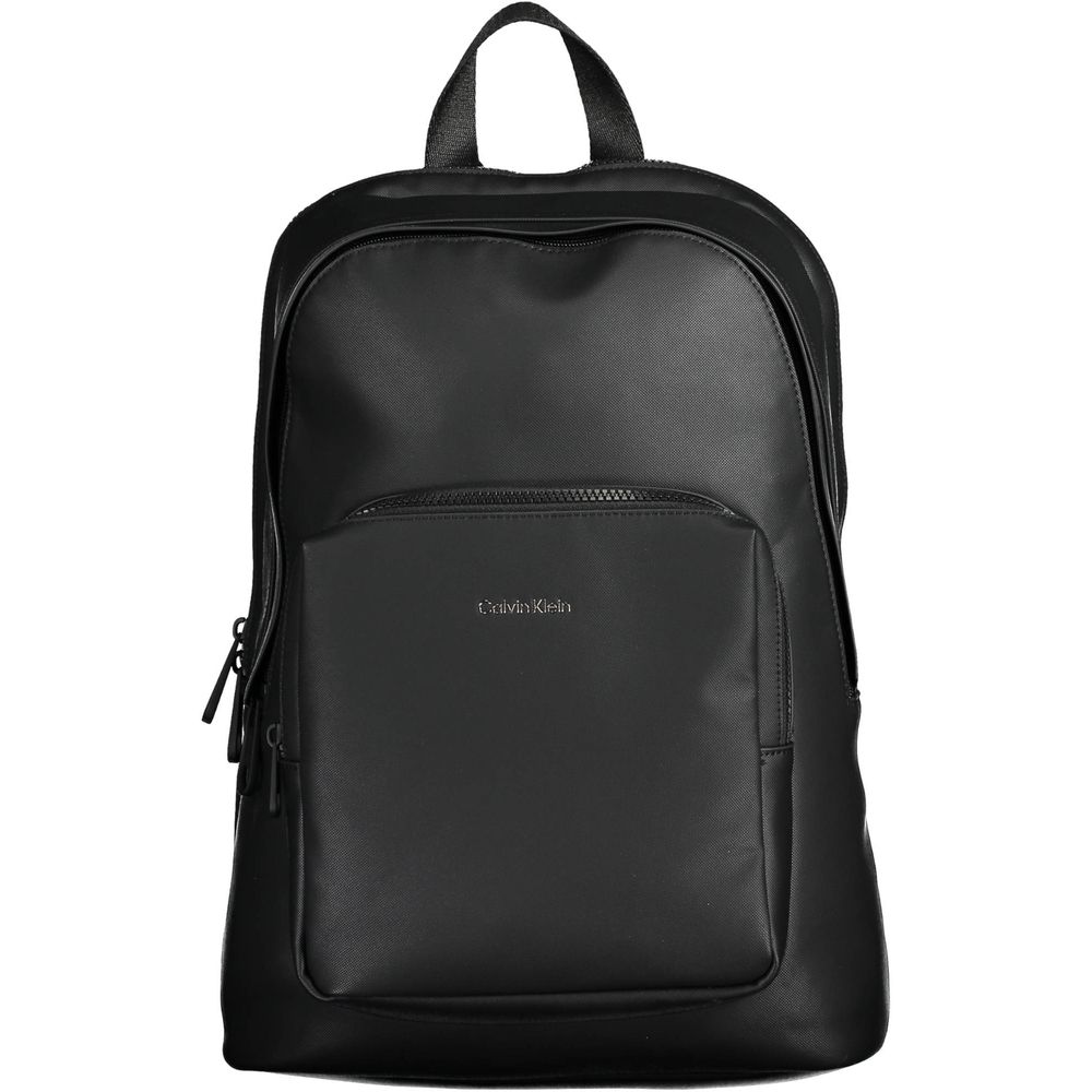 Calvin Klein Schwarzer Polyester Herren Rucksack