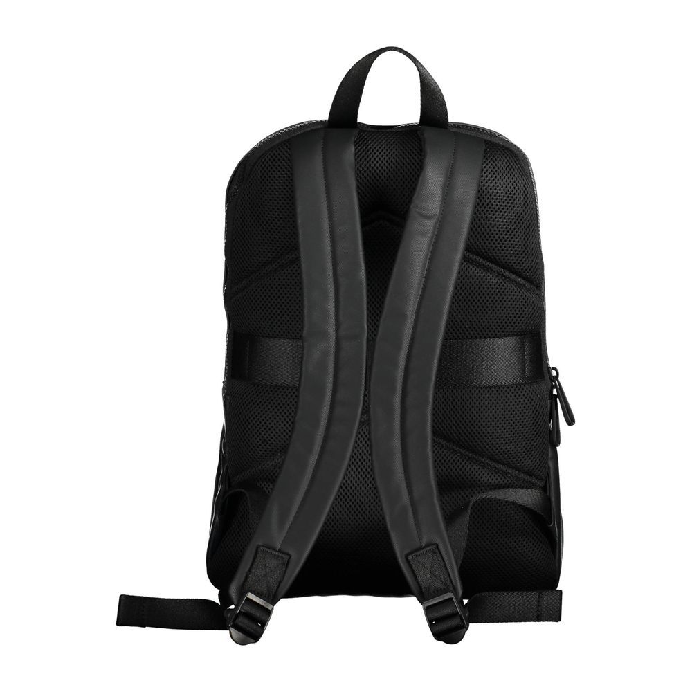Calvin Klein Schwarzer Polyester Herren Rucksack