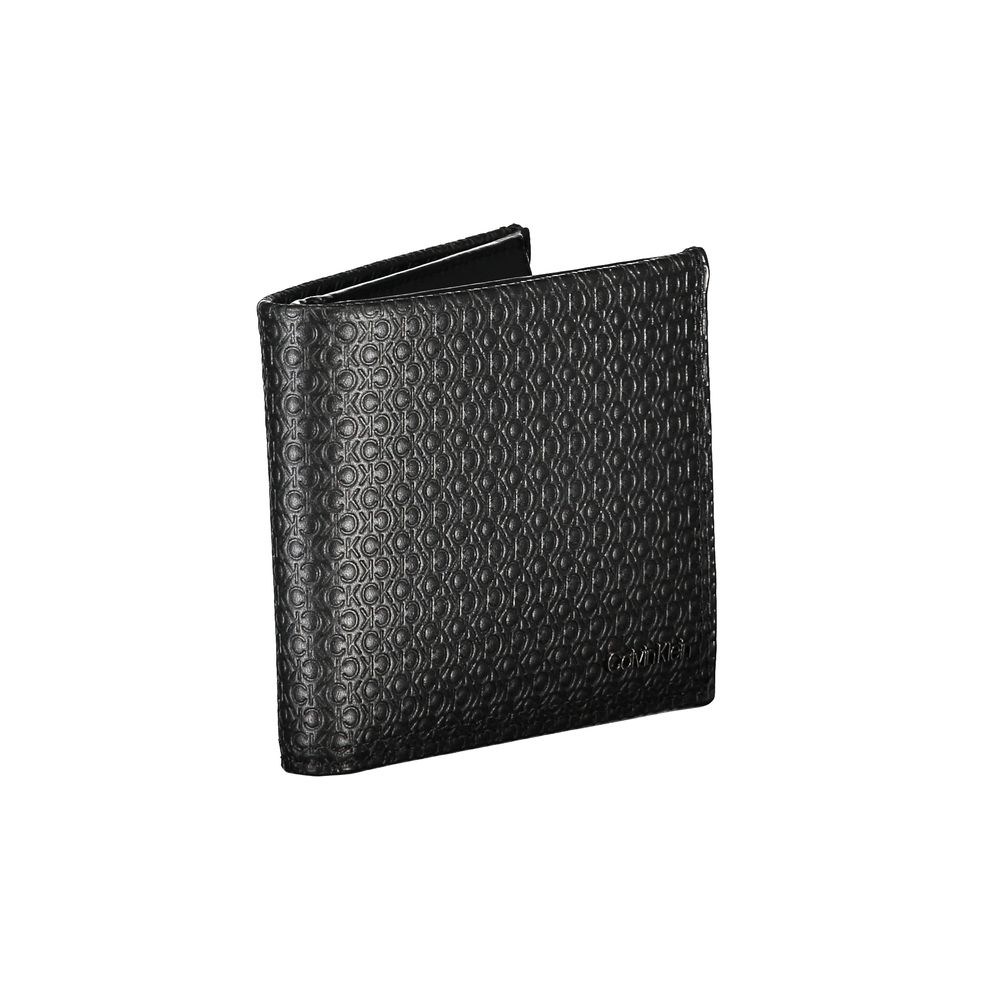 Portofel elegant din piele Calvin Klein cu pliere dublă și blocare RFID
