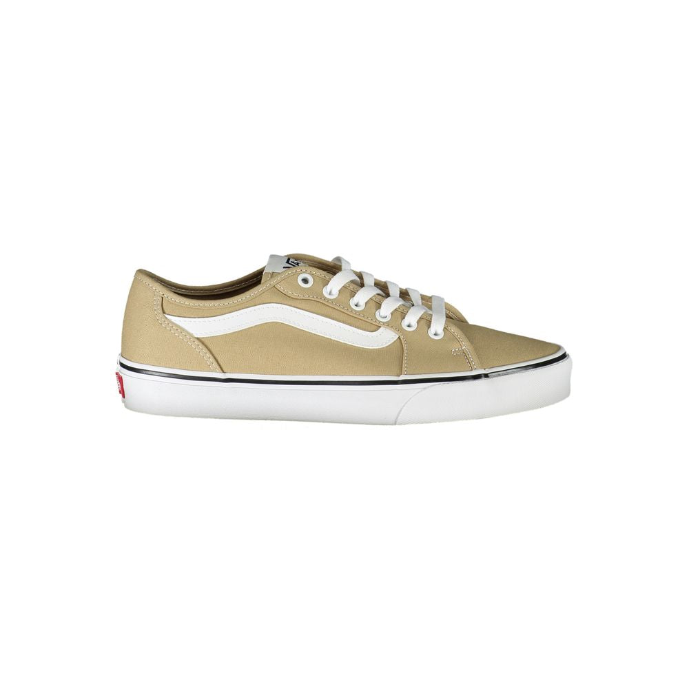 Vans – Beige Polyester-Sneaker