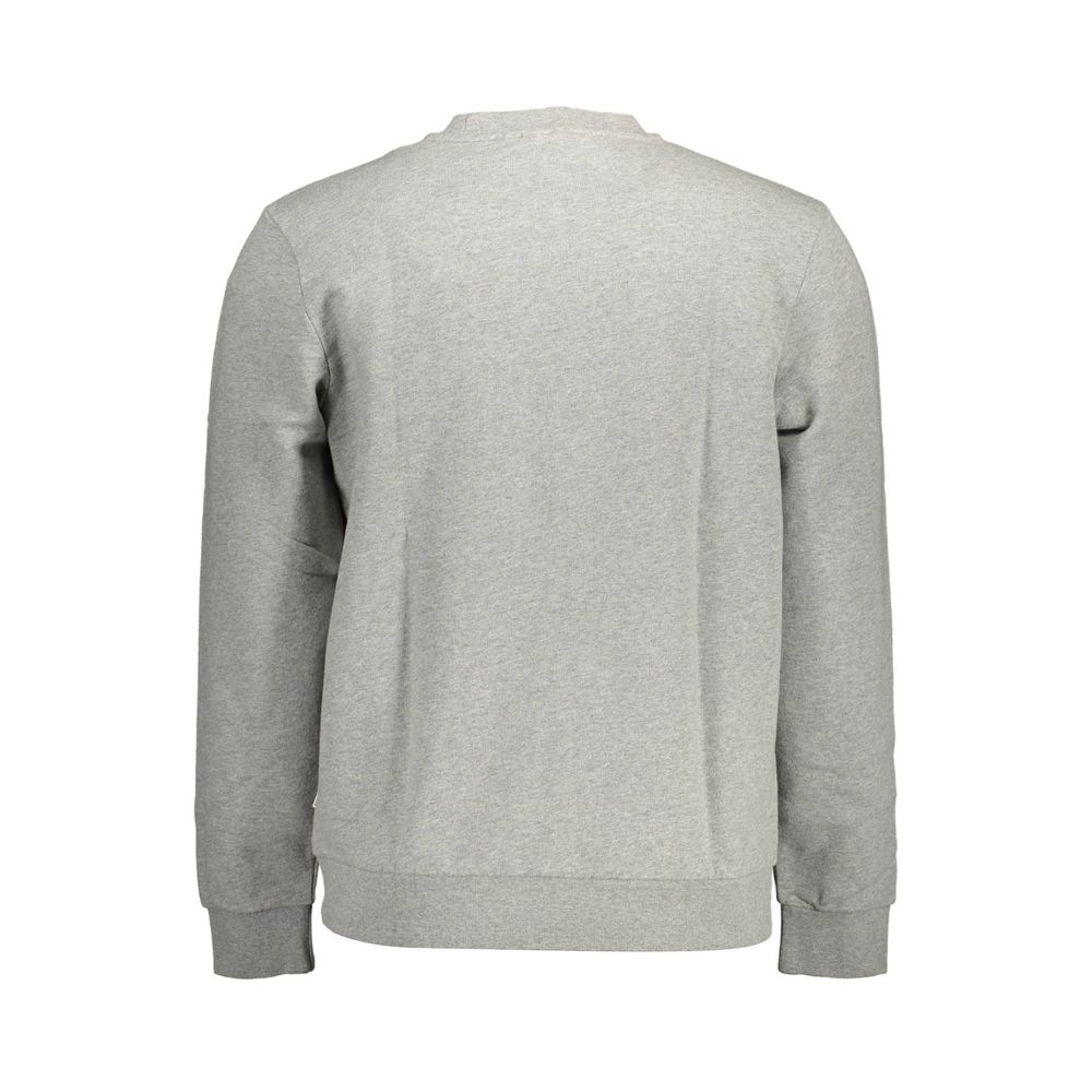 Napapijri Herrenpullover aus grauer Baumwolle