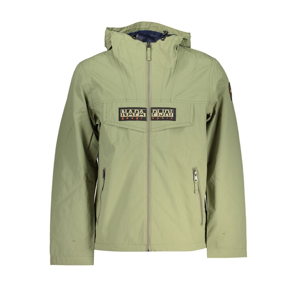 Grüne Polyesterjacke von Napapijri