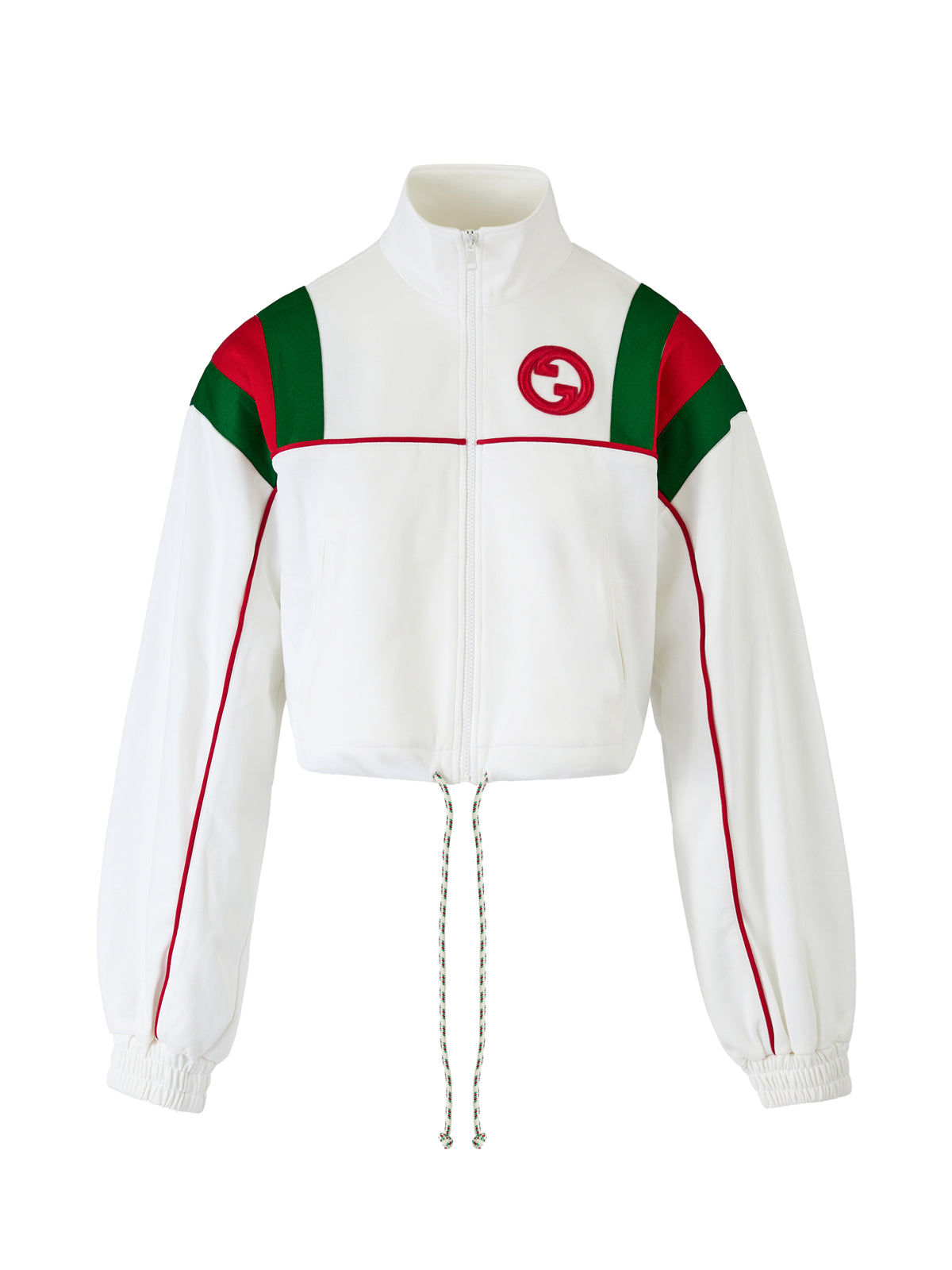 Weißes Gucci-Sweatshirt aus Polyester mit Logo