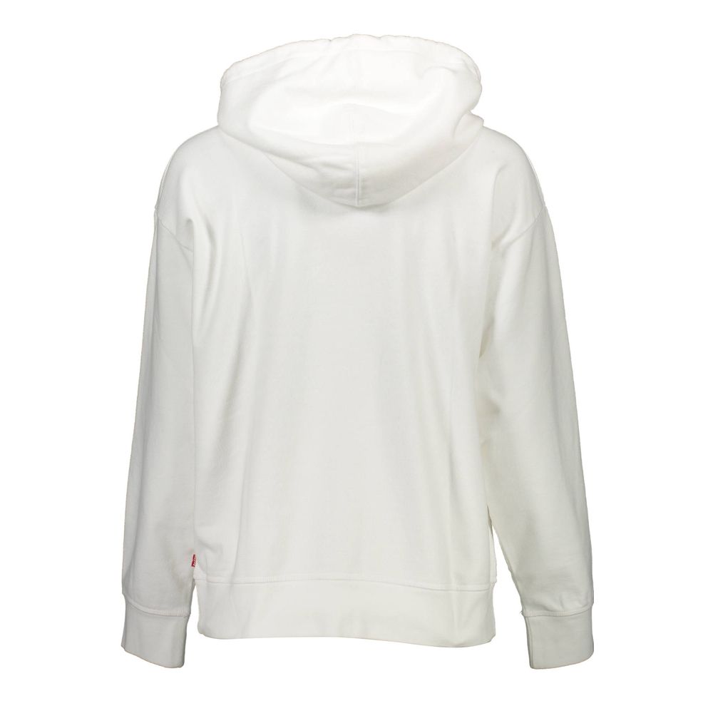 Levi's – Weißes Unisex-Sweatshirt aus Baumwolle