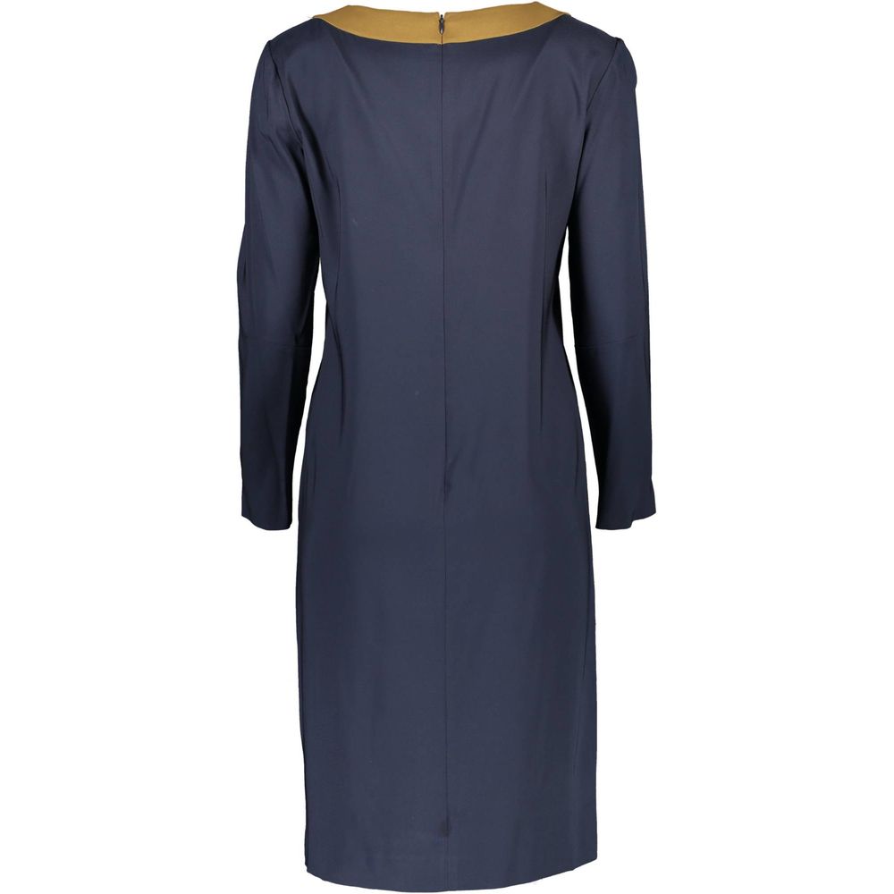 Rochie Gant albastră din viscoză pentru femei