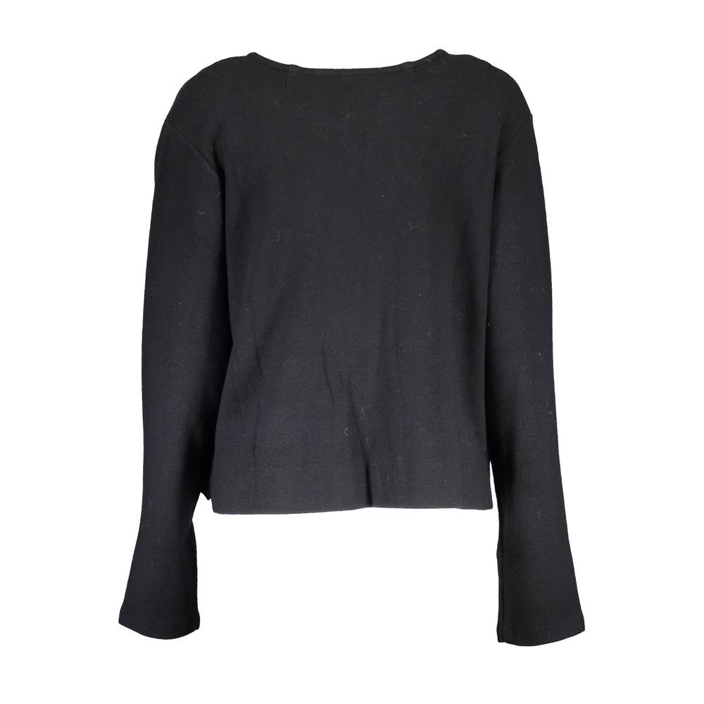 Gant Schwarze Woll-Strickjacke für Damen