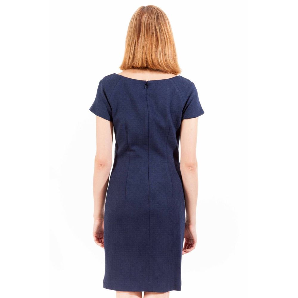 Rochie Gant albastră din viscoză