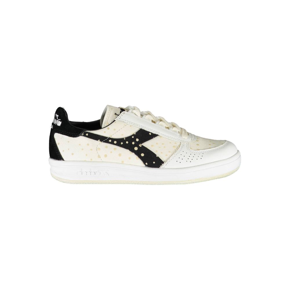 Diadora Damen-Sneaker aus weißem Leder