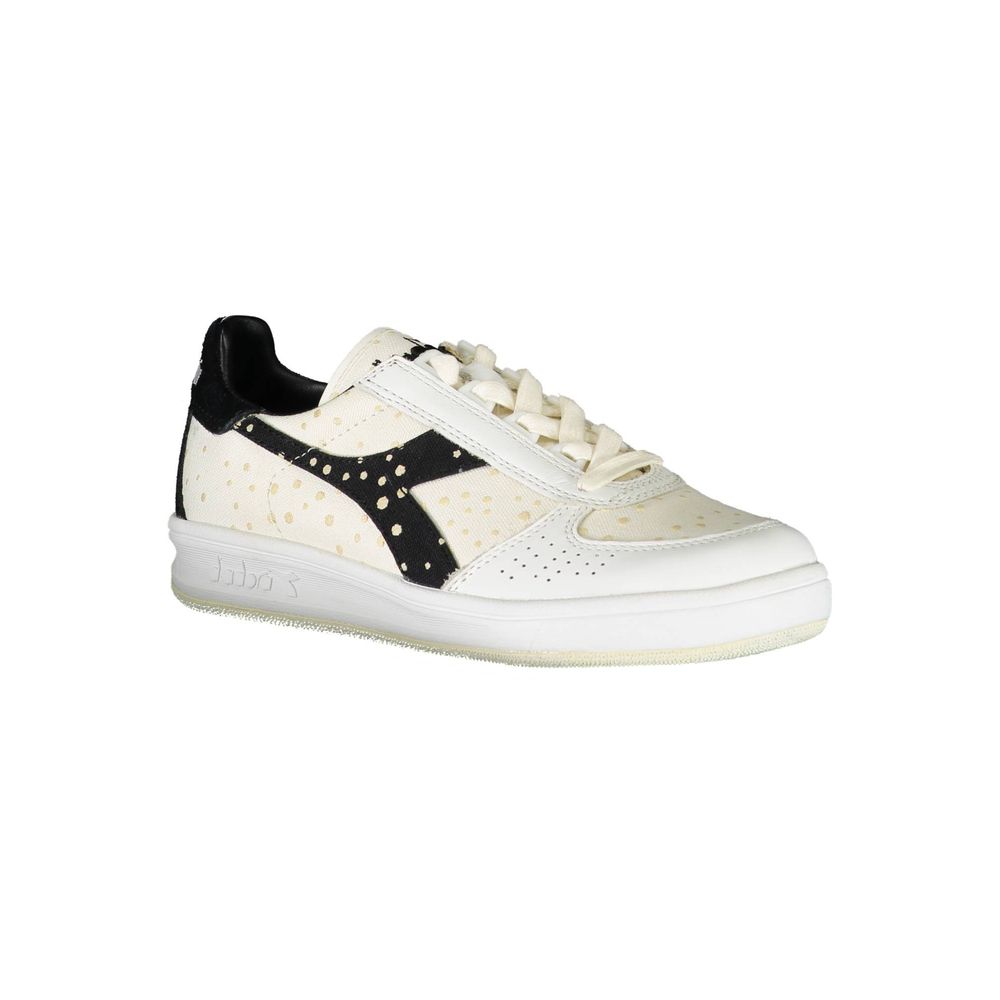 Diadora Damen-Sneaker aus weißem Leder