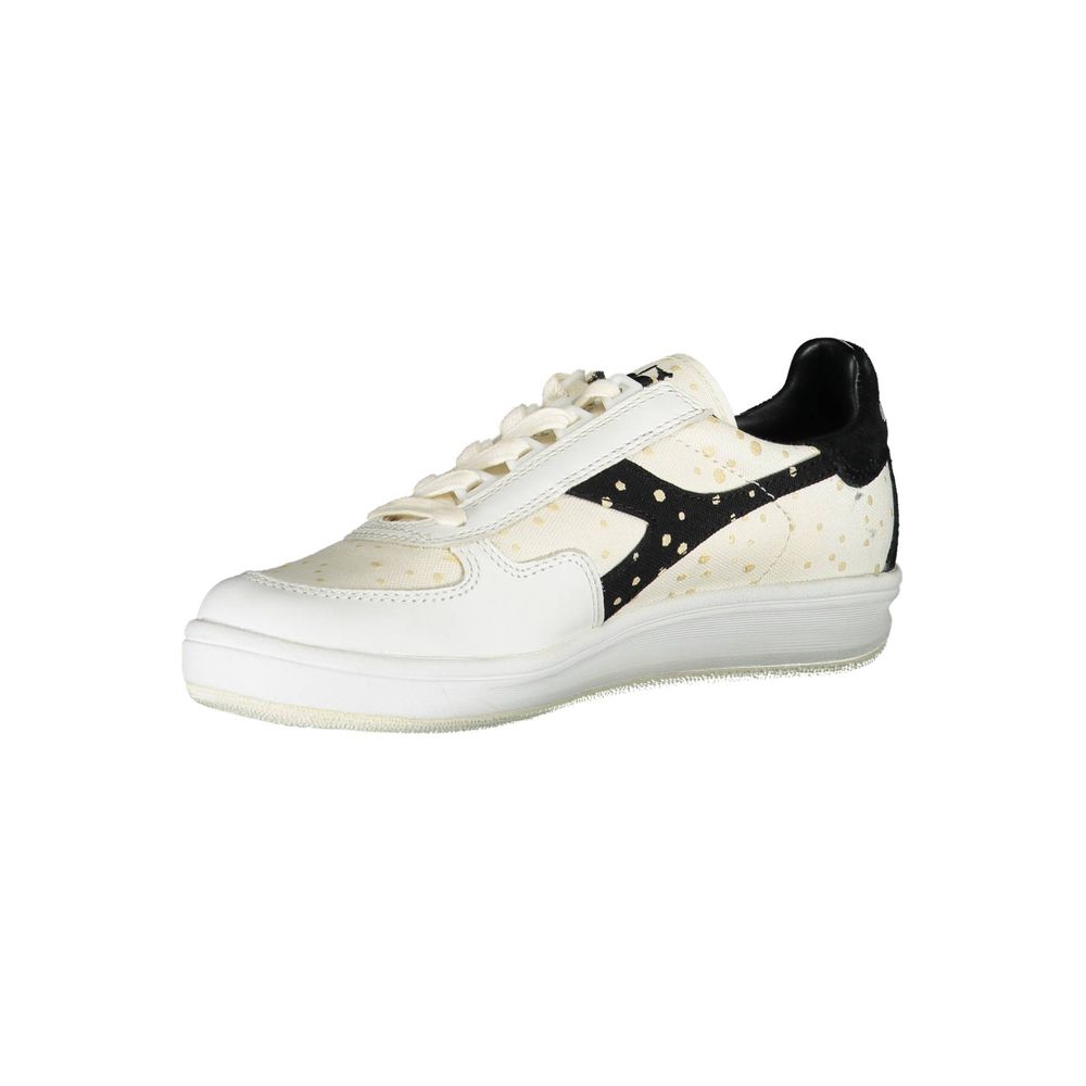 Diadora Damen-Sneaker aus weißem Leder