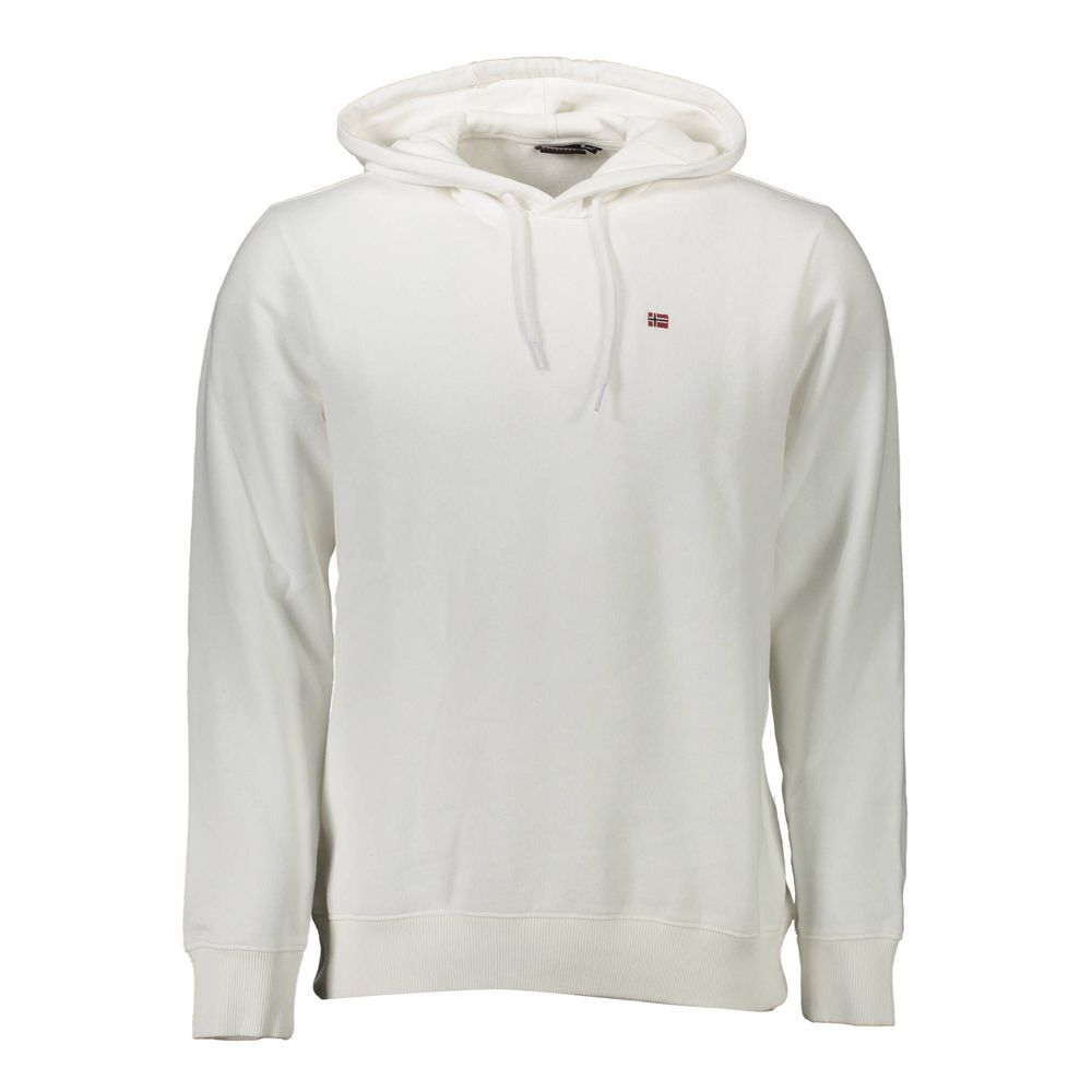 Napapijri Weißer Baumwollpullover für Herren