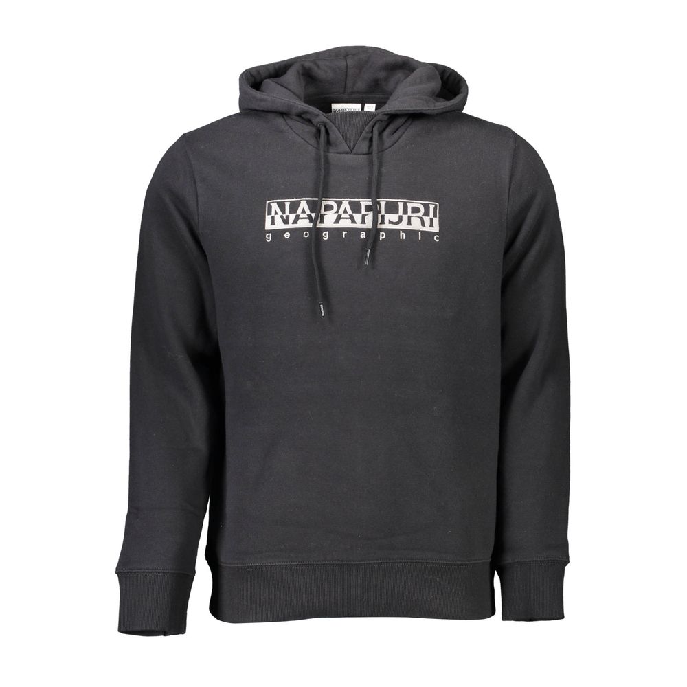 Napapijri Schwarzer Baumwollpullover für Herren