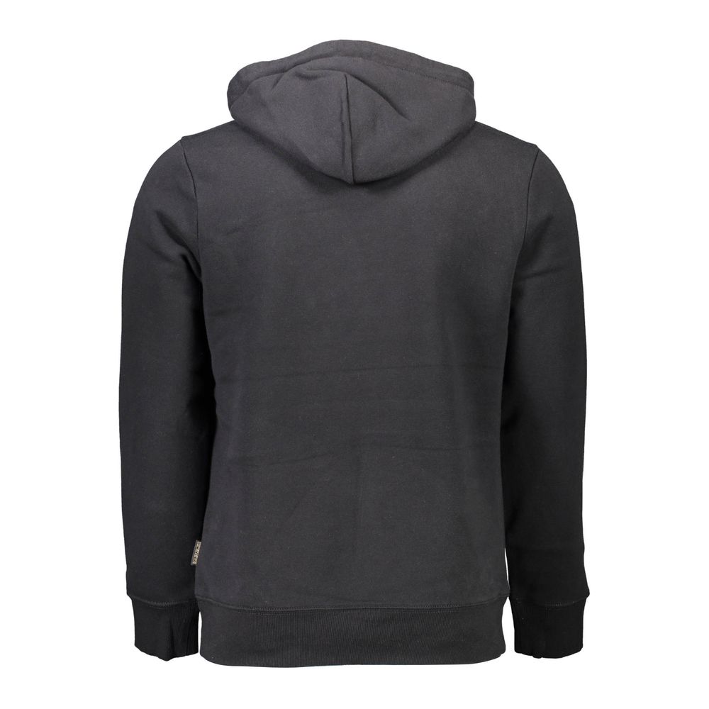 Napapijri Schwarzer Baumwollpullover für Herren