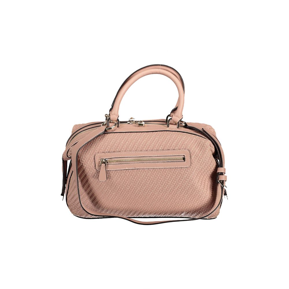 Guess Jeans Rosa Polyethylen Damen Handtasche