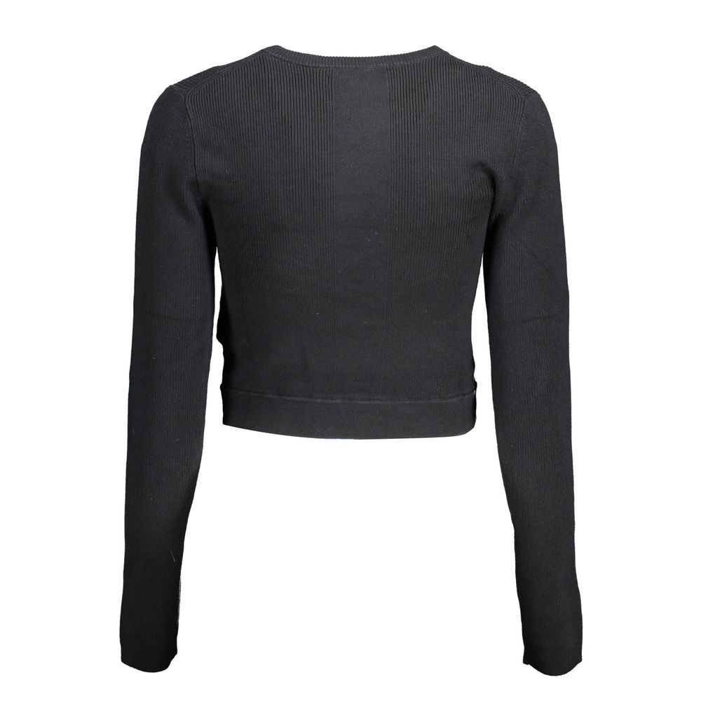 Calvin Klein – Schwarzer Lyocell-Pullover für Damen