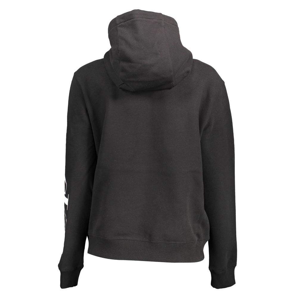 Calvin Klein Damen Sweatshirt aus schwarzer Baumwolle