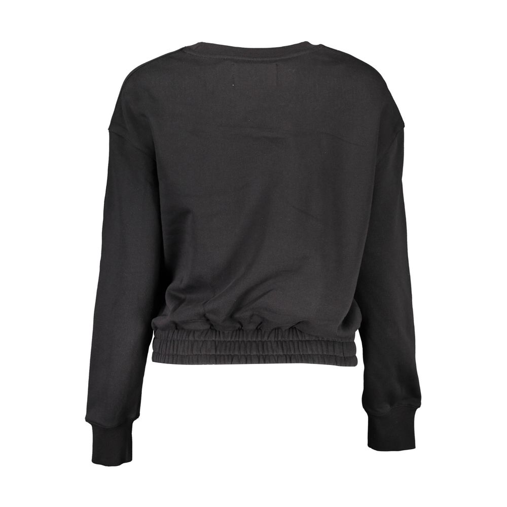Calvin Klein Damenpullover aus schwarzer Baumwolle