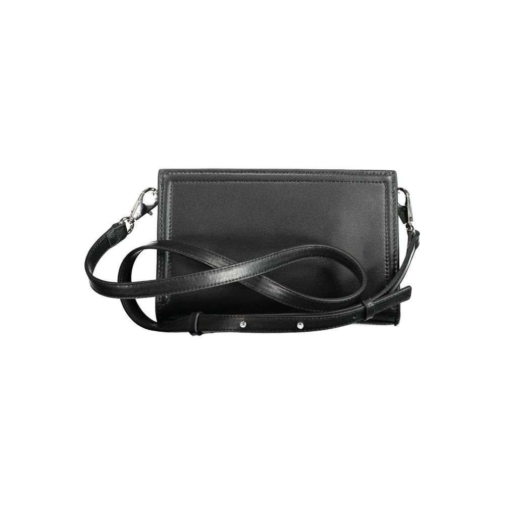 Calvin Klein Schwarze Polyester-Damenhandtasche