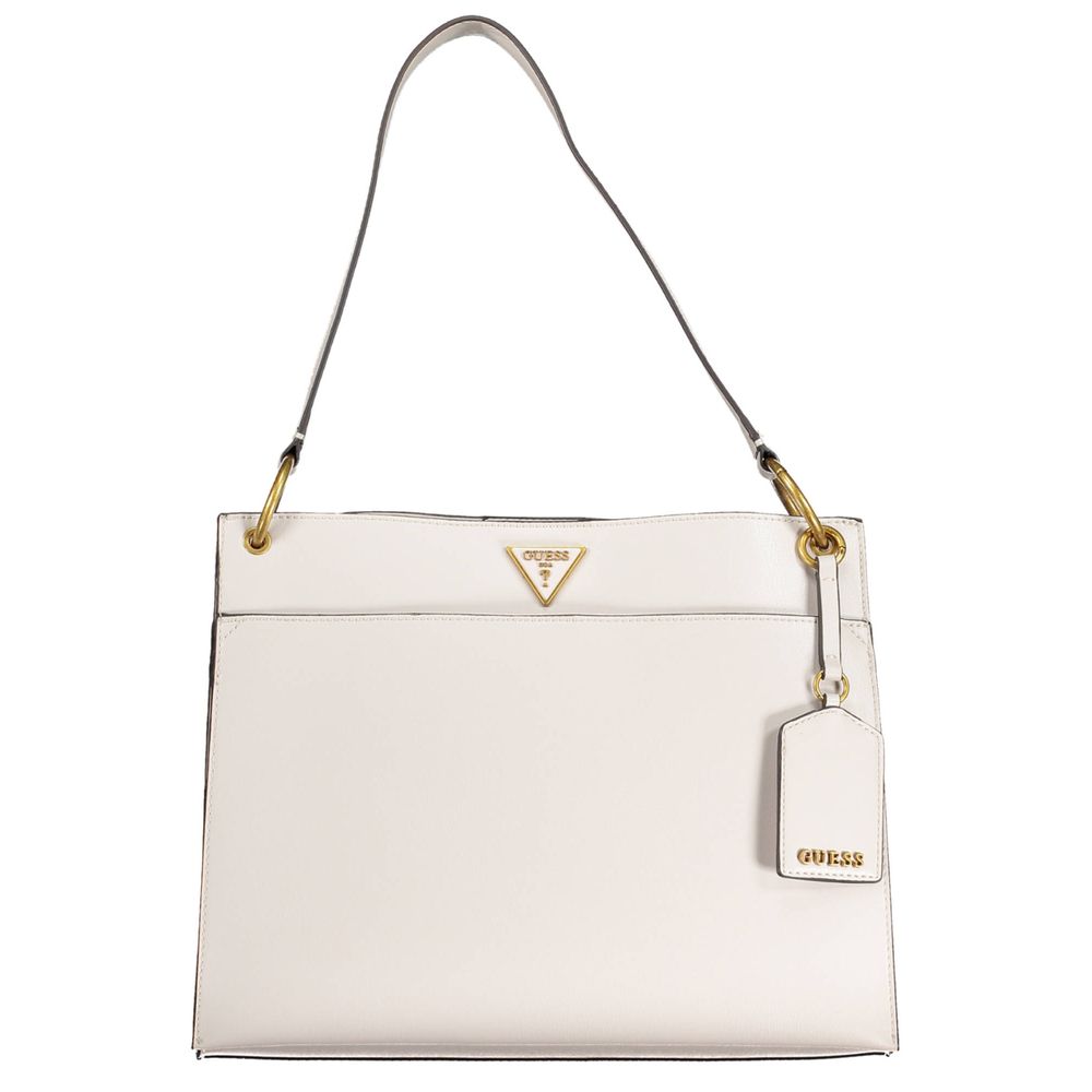 Guess Jeans Grau Polyethylen Damen Handtasche
