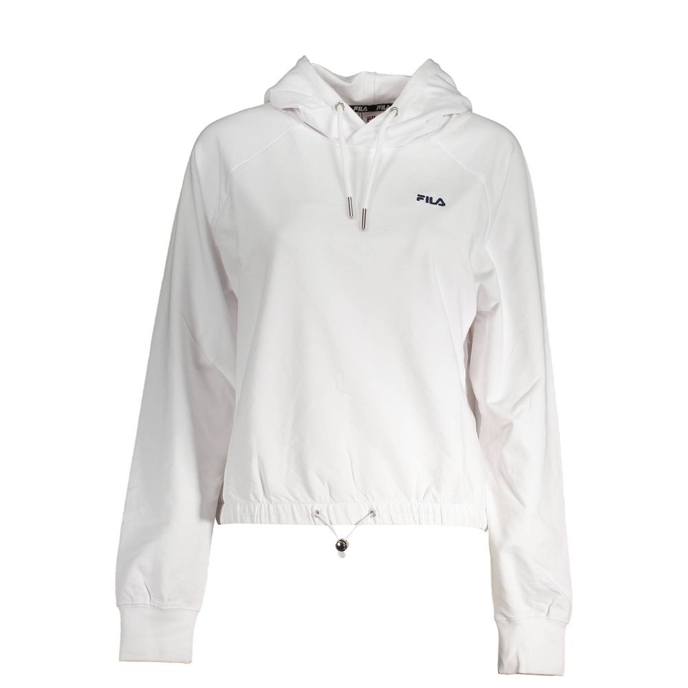Fila Weißes Baumwoll-Sweatshirt für Damen