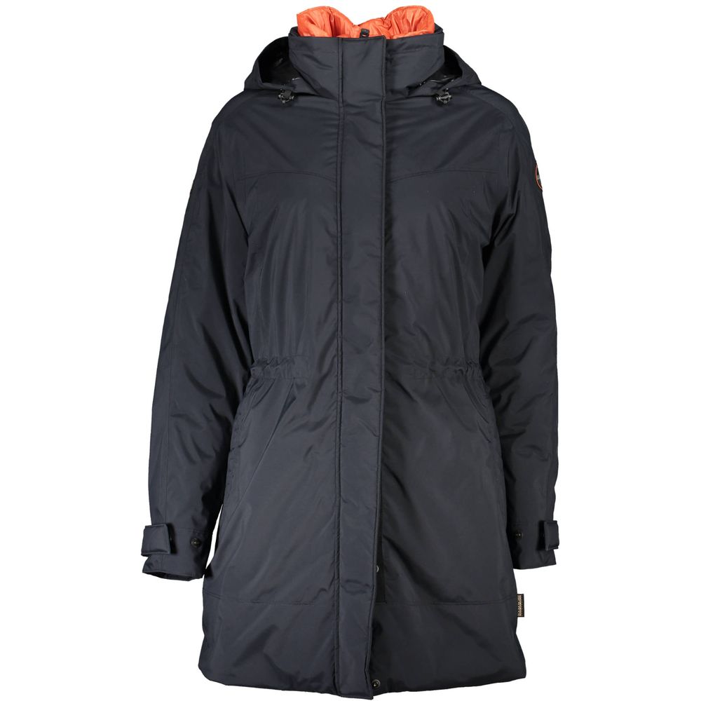 Napapijri Schwarze Polyester-Damenjacke