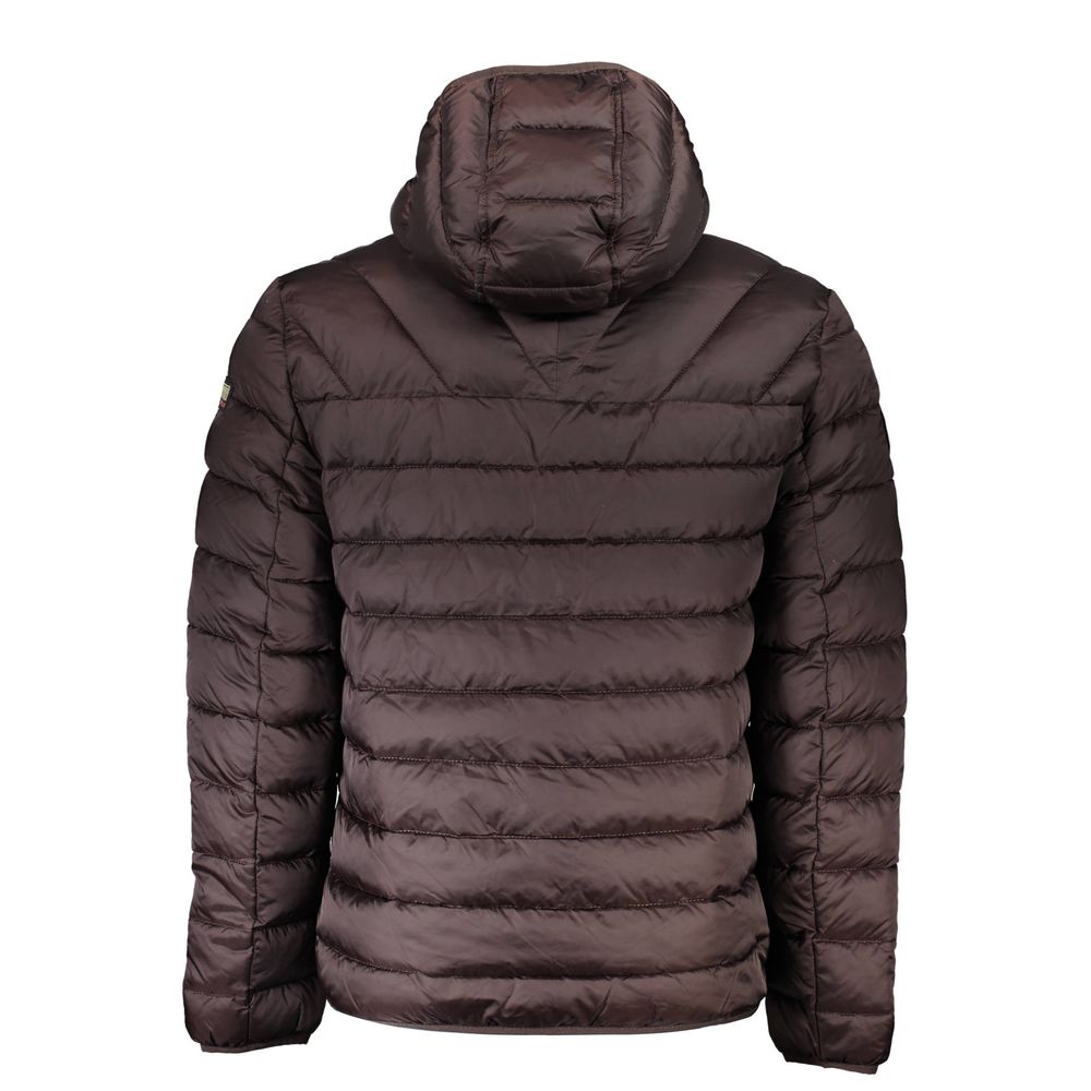 Napapijri Braune Herrenjacke aus Polyamid
