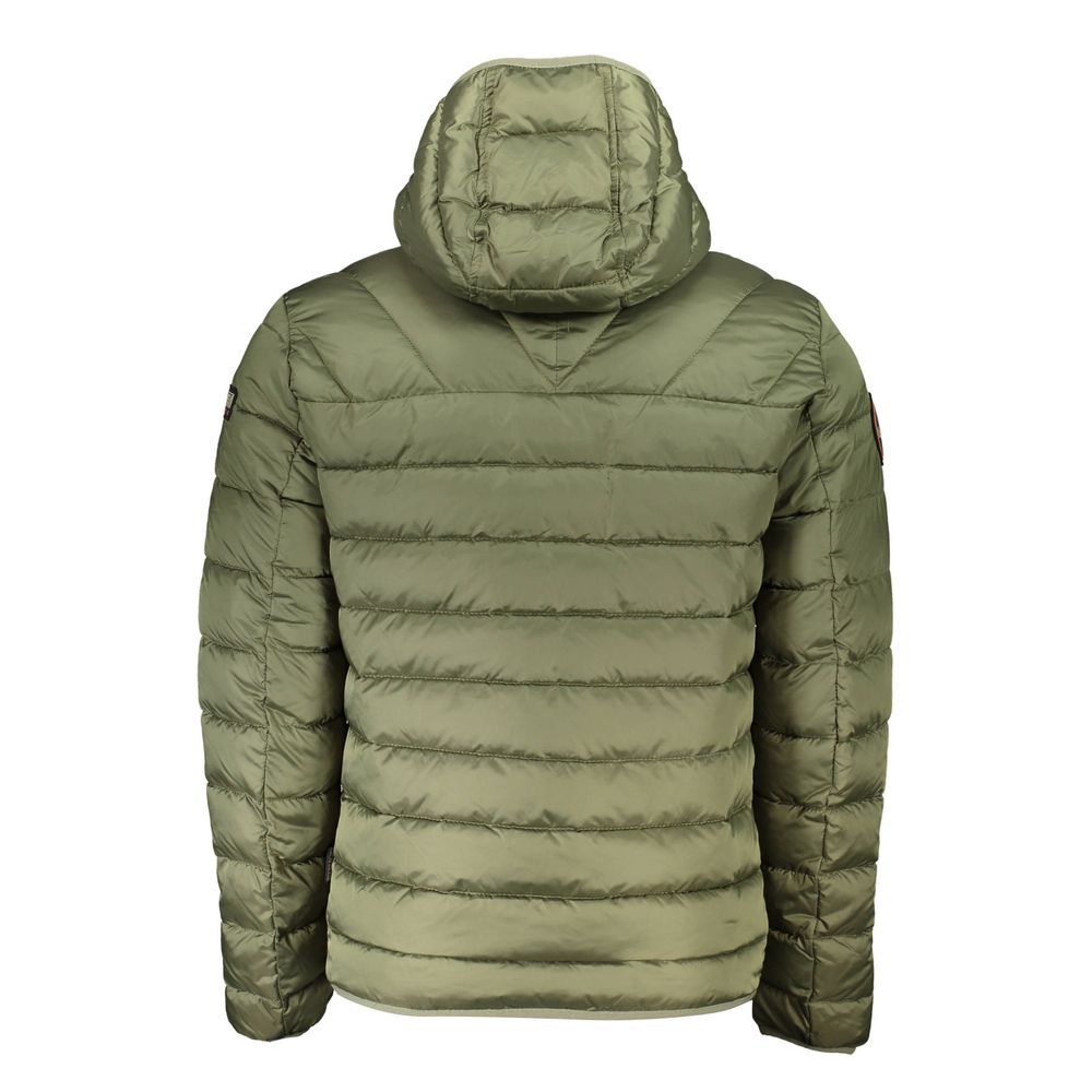 Napapijri Grüne Polyamid-Herrenjacke