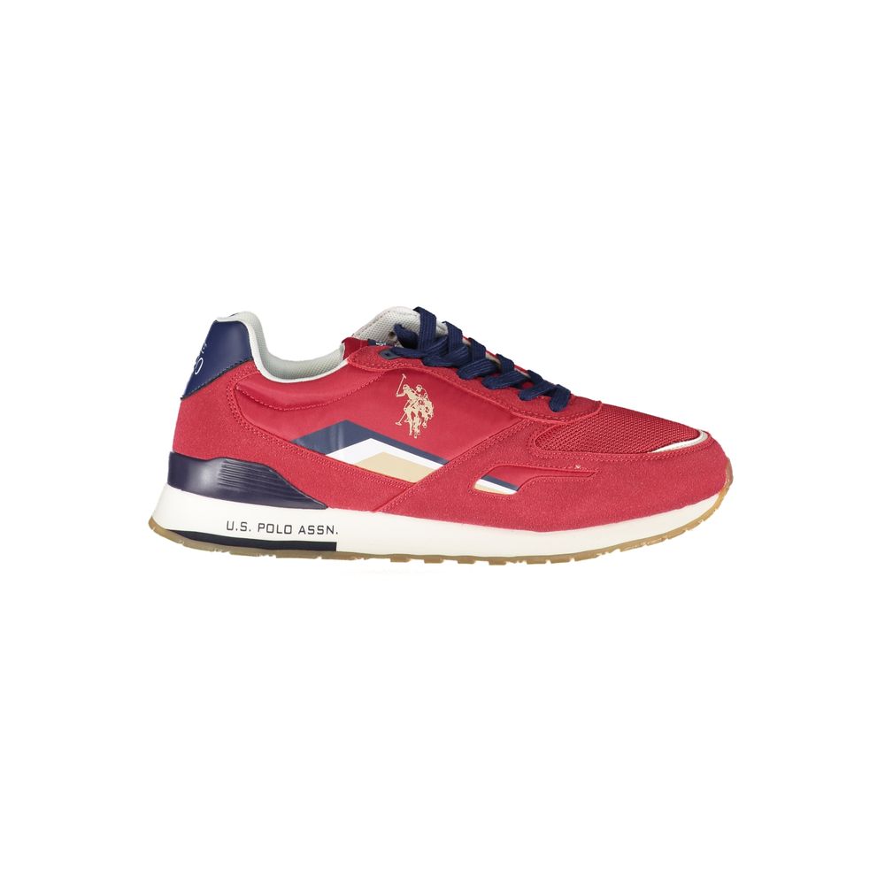 US POLO ASSN. Schicke rosa Sneaker mit auffälligem Kontrast