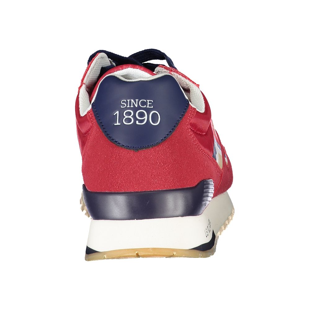 US POLO ASSN. Schicke rosa Sneaker mit auffälligem Kontrast