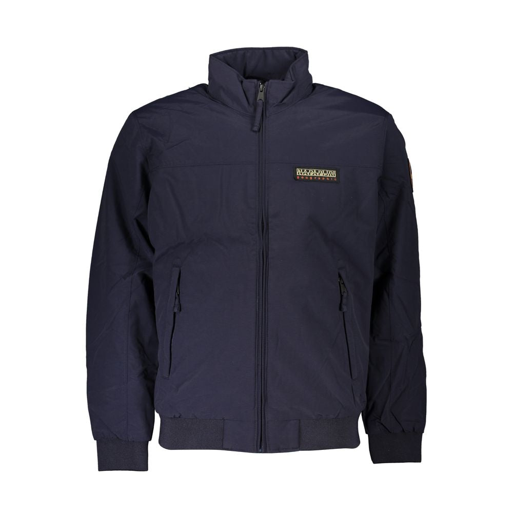 Napapijri Blaue Polyamid-Herrenjacke