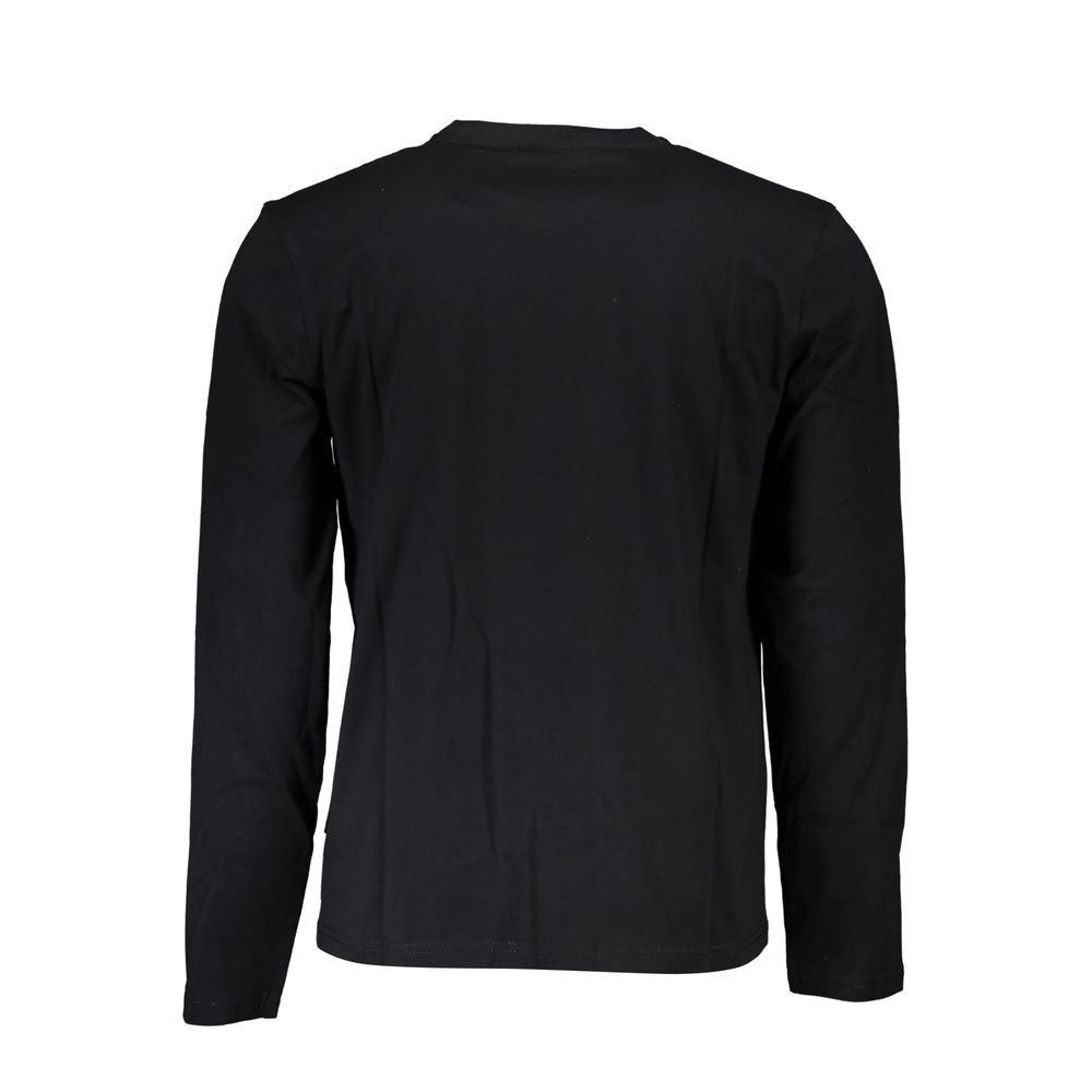 Schwarzes Baumwoll-T-Shirt von Napapijri