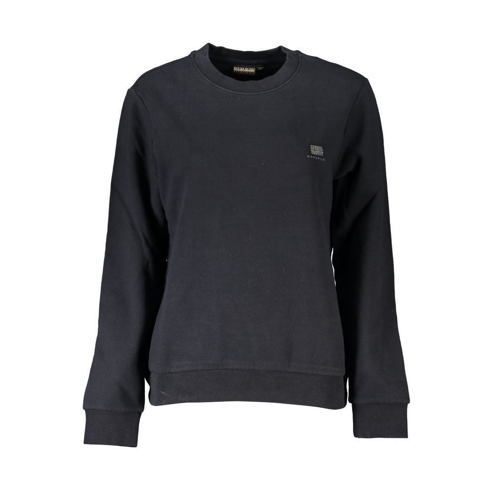 Napapijri Schwarzer Baumwollpullover für Damen