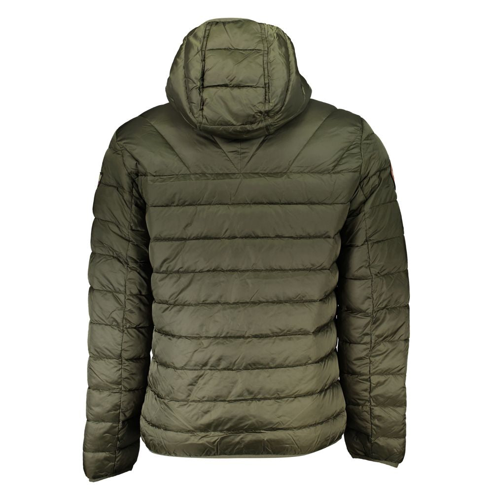 Napapijri Grüne Polyamid-Herrenjacke