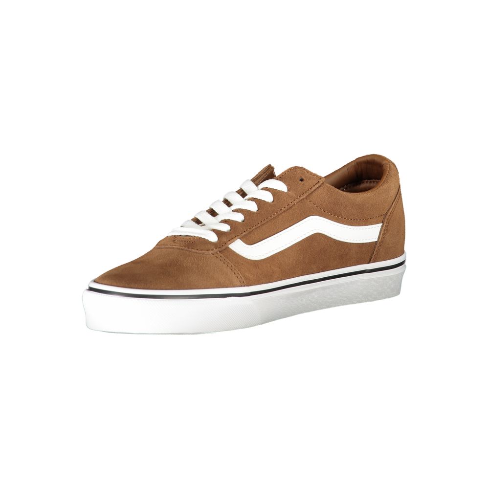 Vans – Braune Polyester-Sneaker