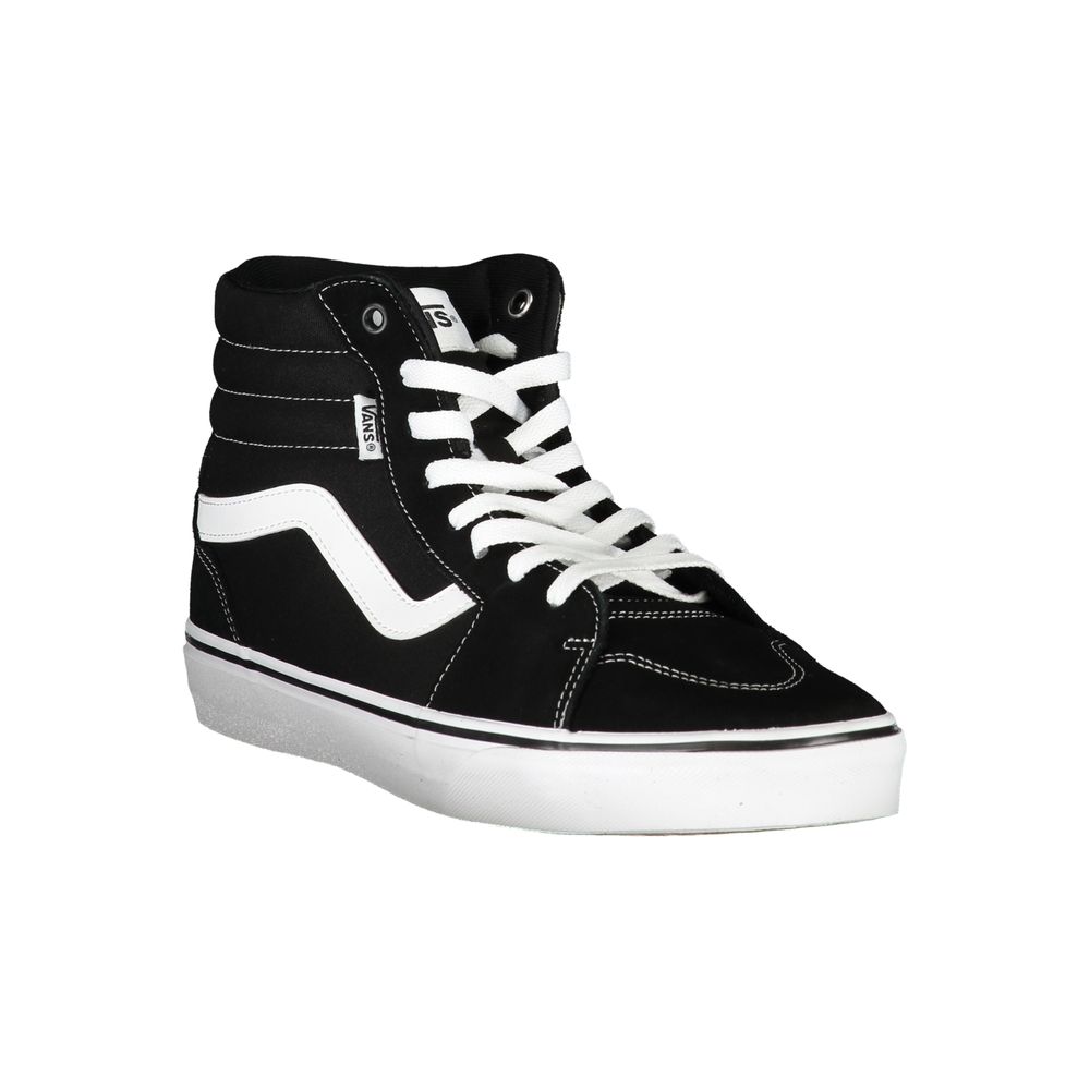 Vans – Schwarze Polyester-Sneaker
