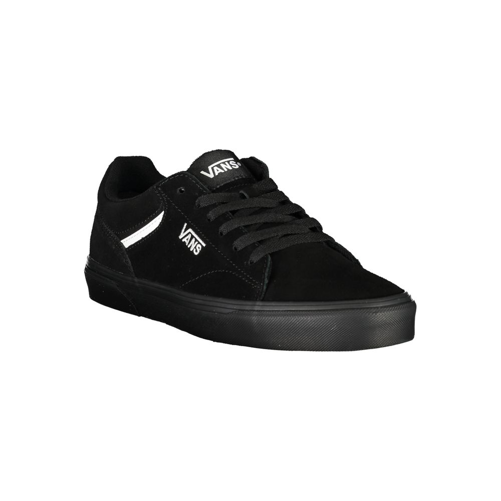 Vans – Schwarze Polyester-Sneaker