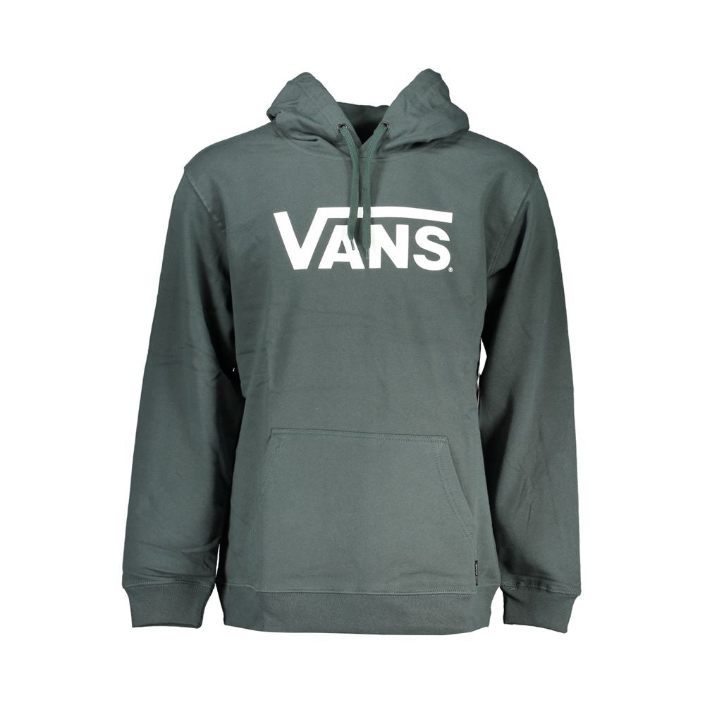 Vans – Gemütliches Fleece-Sweatshirt mit Kapuze in Grün