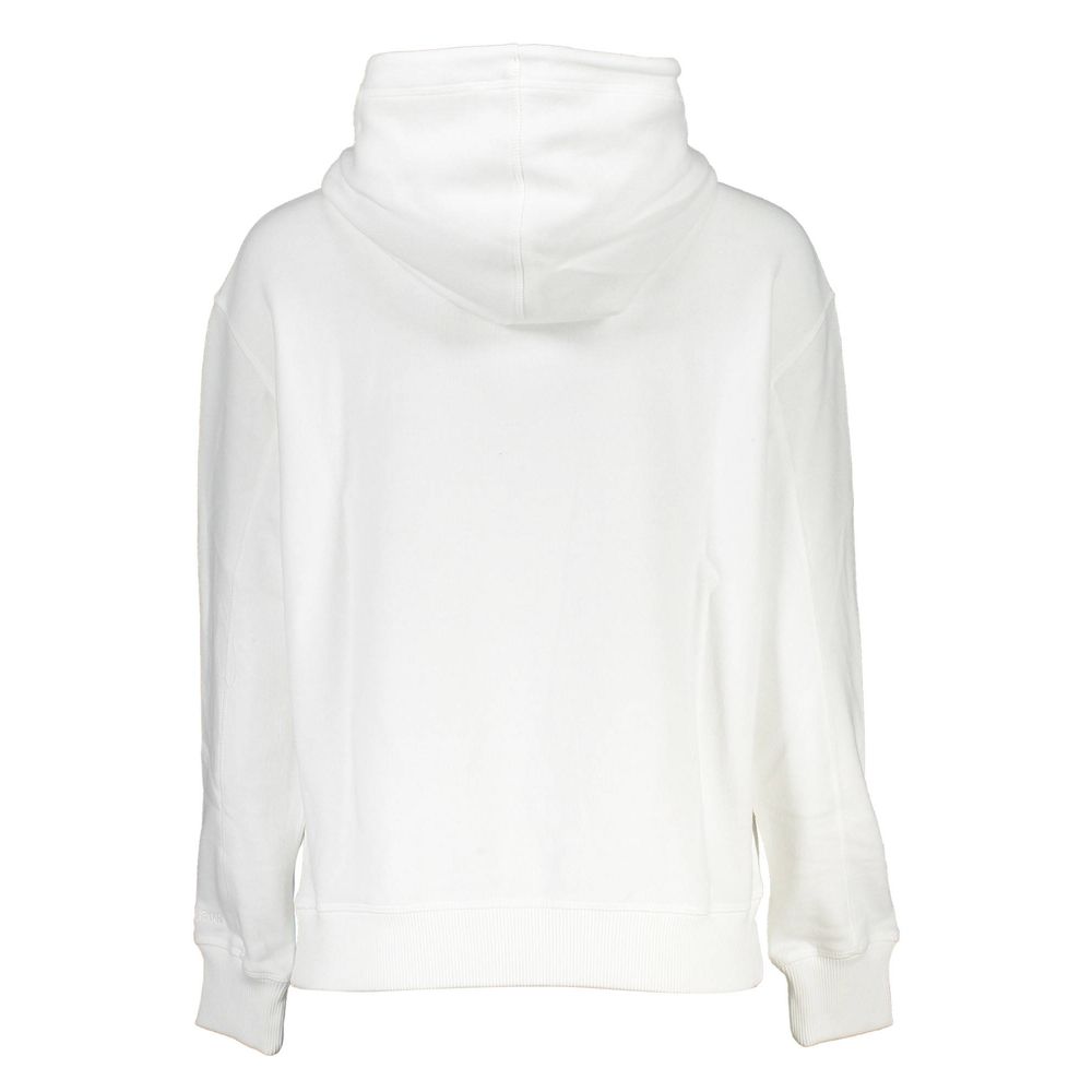 Calvin Klein Weißer Baumwollpullover