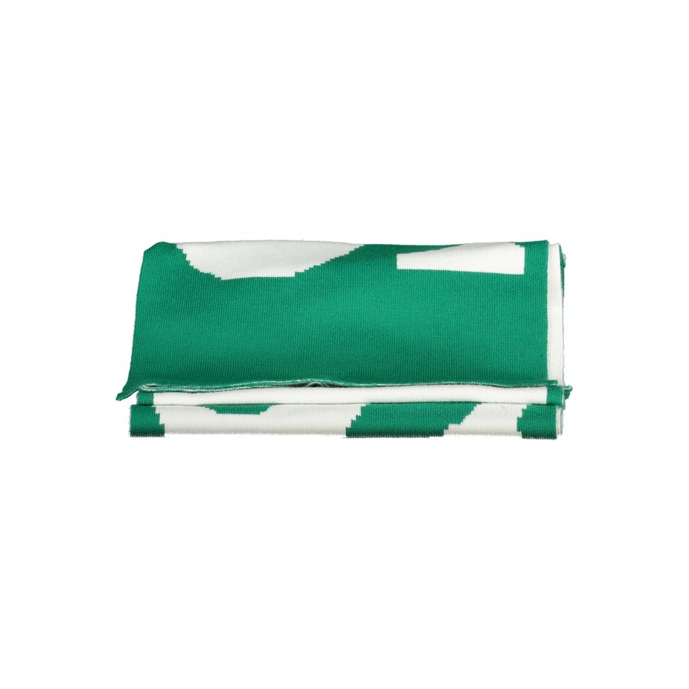 Eșarfă Guess Jeans din bumbac verde