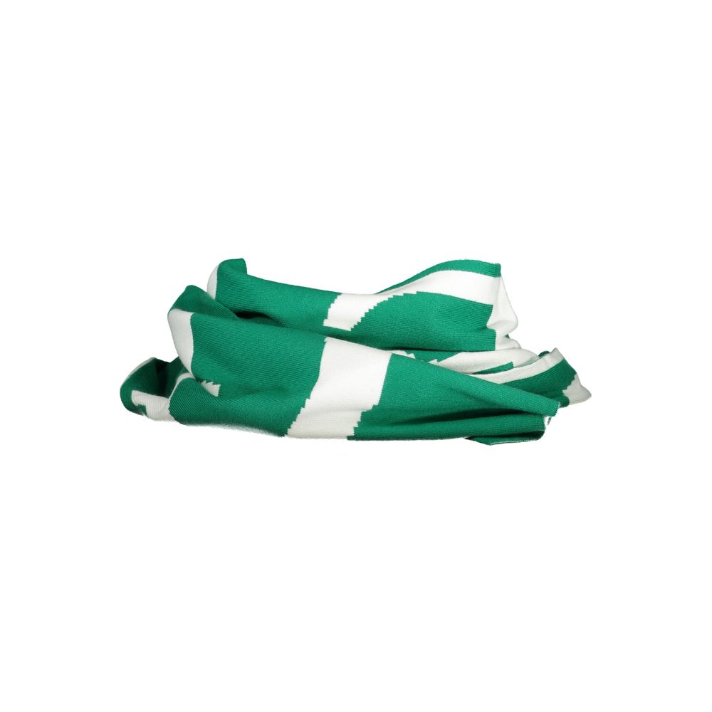 Eșarfă Guess Jeans din bumbac verde