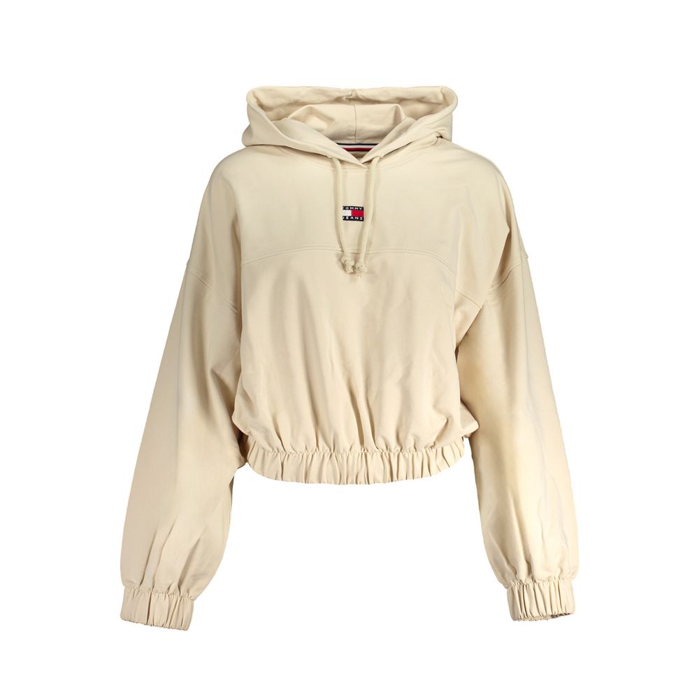 Beigefarbener Baumwollpullover von Tommy Hilfiger