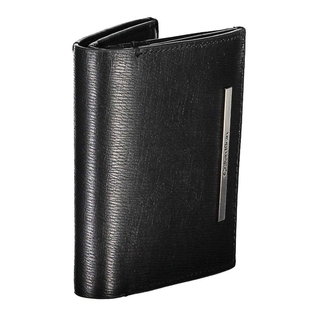 Portofel elegant Calvin Klein cu două pliuri și tehnologie RFID Block
