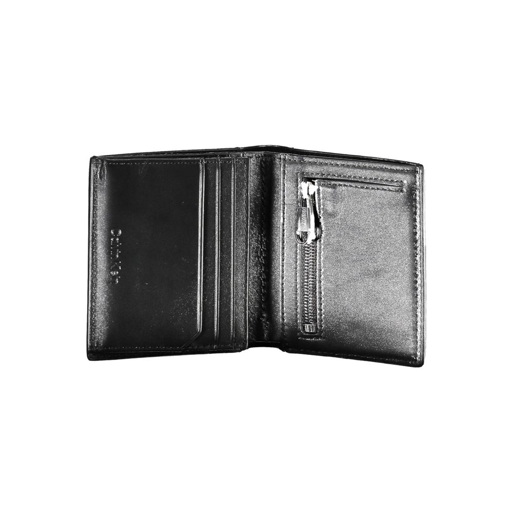 Portofel elegant Calvin Klein cu două pliuri și tehnologie RFID Block