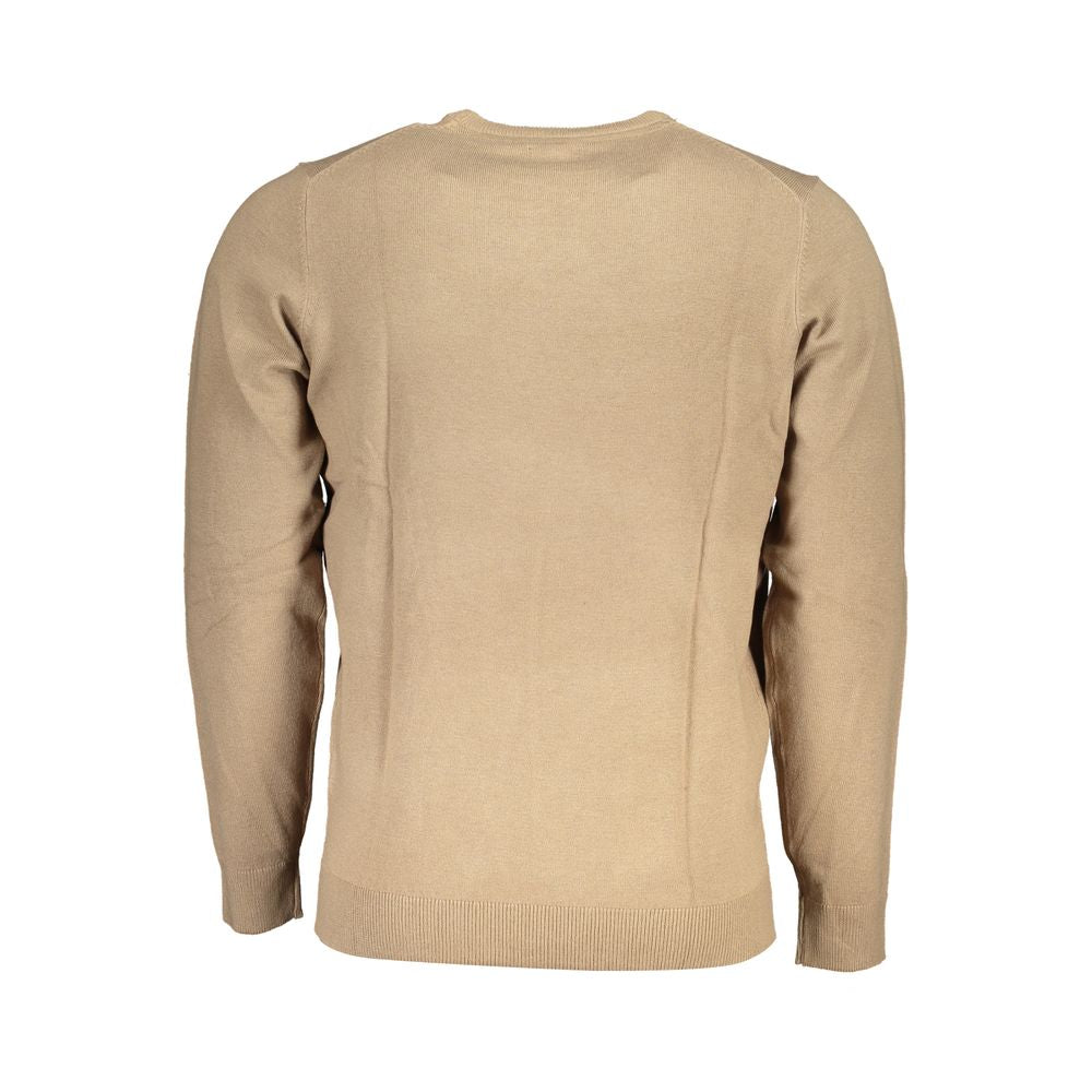 Norwegen 1963 Brauner Stoffpullover