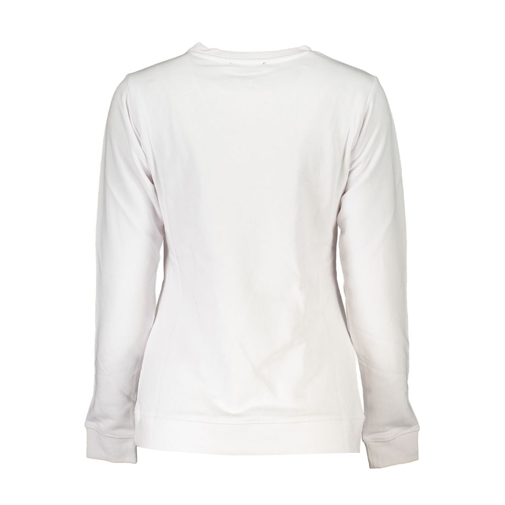Weißer Baumwollpullover von Cavalli Class