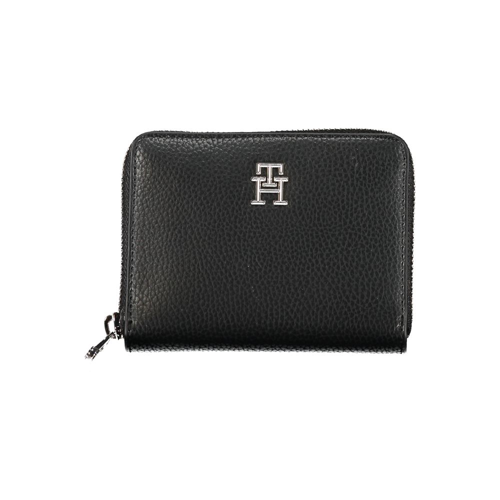 Portofel elegant din polietilenă negru Tommy Hilfiger