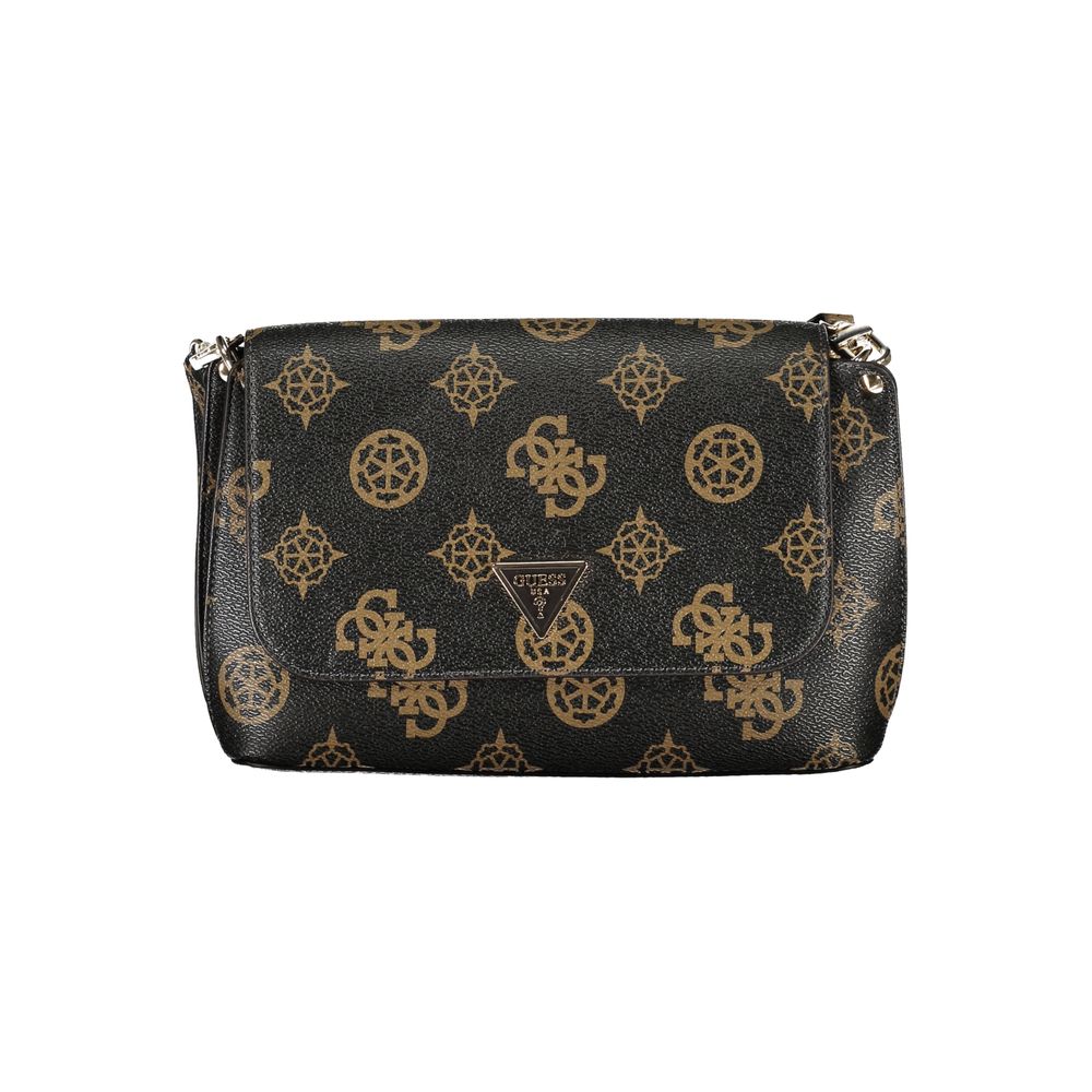 Guess Jeans – Handtasche aus Polyethylen in Braun