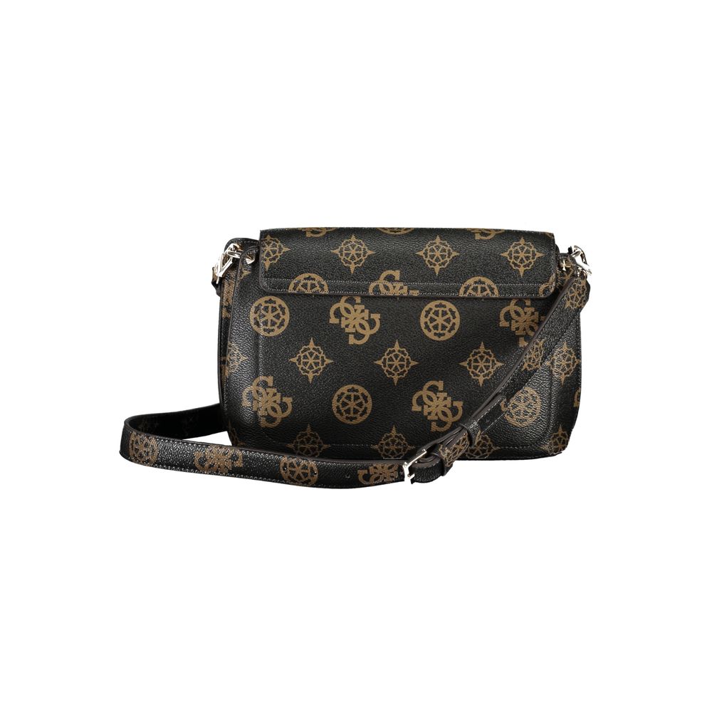 Guess Jeans – Handtasche aus Polyethylen in Braun