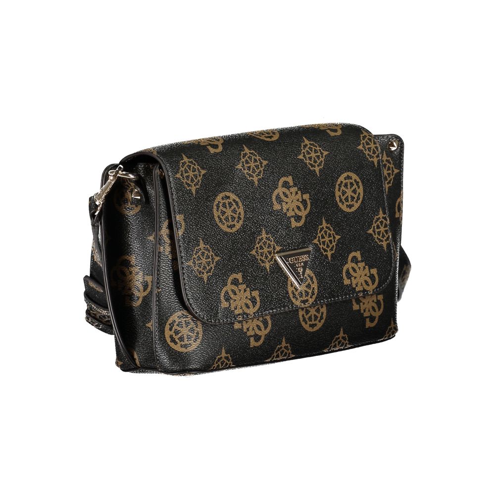 Guess Jeans – Handtasche aus Polyethylen in Braun